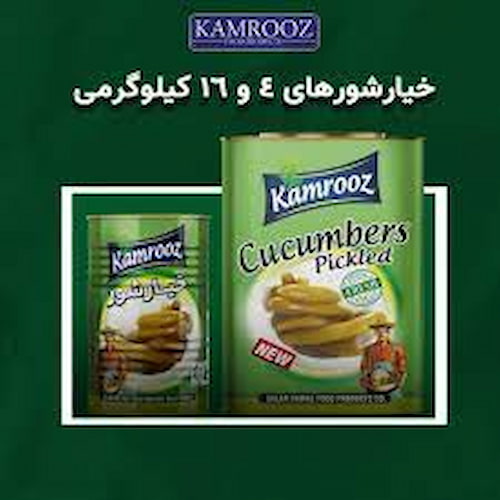 تصویر 4 از قیمت روز خیار شور کامروز
